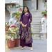 Picture of Amazing Silk Brown Readymade Salwar Kameez