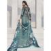 Picture of Gorgeous Crepe Slate Grey Straight Cut Salwar Kameez