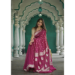 Picture of Admirable Linen Hot Pink Saree
