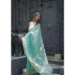 Picture of Comely Linen Cadet Blue Saree