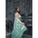 Picture of Comely Linen Cadet Blue Saree
