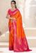 Picture of Admirable Silk Orange Red Saree
