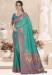 Picture of Elegant Silk Medium Sea Green Saree