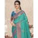 Picture of Elegant Silk Medium Sea Green Saree