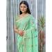 Picture of Radiant Cotton Medium Aqua Marine Saree