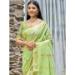 Picture of Ravishing Cotton Dark Khaki Saree