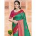 Picture of Fine Silk Medium Sea Green Saree