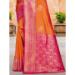 Picture of Pleasing Silk Coral Saree