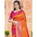 Picture of Pleasing Silk Coral Saree