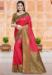 Picture of Delightful Silk Crimson Saree