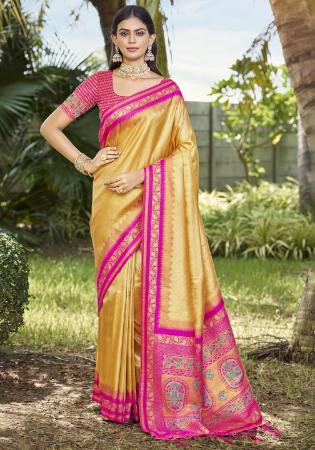 Picture of Radiant Silk Burly Wood Saree