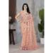 Picture of Wonderful Net Coral Saree