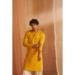 Picture of Comely Silk Golden Rod Kurtas