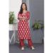 Picture of Admirable Rayon Fire Brick Kurtis & Tunic