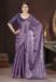 Picture of Delightful Chiffon Purple Saree