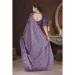 Picture of Delightful Chiffon Purple Saree