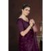 Picture of Enticing Chiffon Maroon Saree