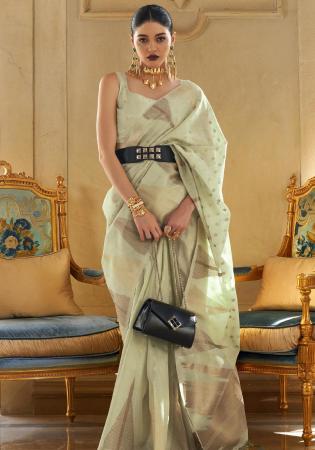 Picture of Wonderful Chiffon Medium Spring Green Saree