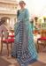 Picture of Alluring Silk Teal Saree