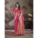 Picture of Delightful Silk Deep Pink Saree