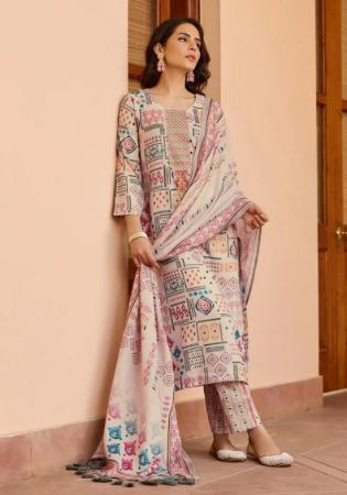Picture of Amazing Rayon Rosy Brown Readymade Salwar Kameez
