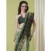 Picture of Sublime Silk Dark Sea Green Saree