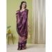 Picture of Superb Silk Rosy Brown Saree