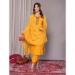 Picture of Ideal Cotton Orange Readymade Salwar Kameez