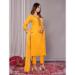 Picture of Ideal Cotton Orange Readymade Salwar Kameez