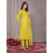 Picture of Comely Cotton Golden Rod Readymade Salwar Kameez
