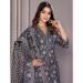Picture of Statuesque Cotton Dim Gray Readymade Salwar Kameez