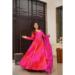 Picture of Fine Chiffon Light Coral Readymade Gown