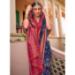Picture of Shapely Silk Dark Slate Grey Saree