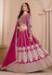 Picture of Graceful Silk Pink Lehenga Choli