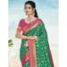 Picture of Elegant Silk Dark Khaki Saree