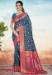 Picture of Appealing Silk Midnight Blue Saree