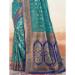 Picture of Marvelous Silk Teal Saree
