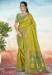 Picture of Statuesque Silk Yellow Green Saree