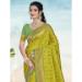 Picture of Statuesque Silk Yellow Green Saree