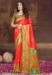 Picture of Gorgeous Silk Crimson Saree