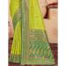 Picture of Resplendent Silk Golden Rod Saree