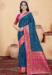 Picture of Fascinating Silk Sea Green Saree