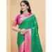 Picture of Shapely Silk Forest Green Saree