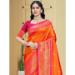 Picture of Alluring Silk Coral Saree