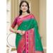 Picture of Sublime Silk Dark Cyan Saree