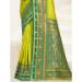 Picture of Nice Silk Golden Rod Saree