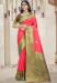 Picture of Pretty Silk Salmon Saree