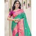 Picture of Classy Silk Medium Sea Green Saree