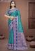 Picture of Appealing Silk Steel Blue Saree