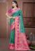 Picture of Wonderful Silk Medium Sea Green Saree